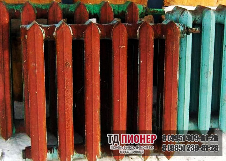 Сдать чугунные радиаторы по высокой цене за кг - ТД Пионер